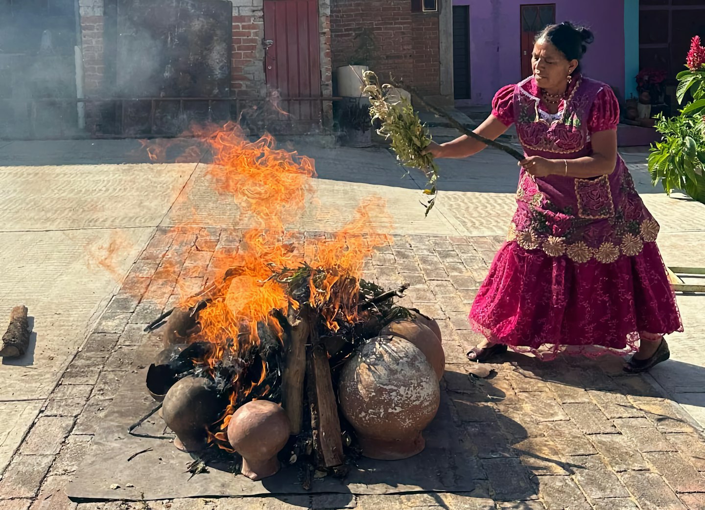 Macrina, a cultural visionary and a guardian of Zapotec heritage. Her commitment to red clay pottery ensures that this timeless craft continues to evolve and inspire. 