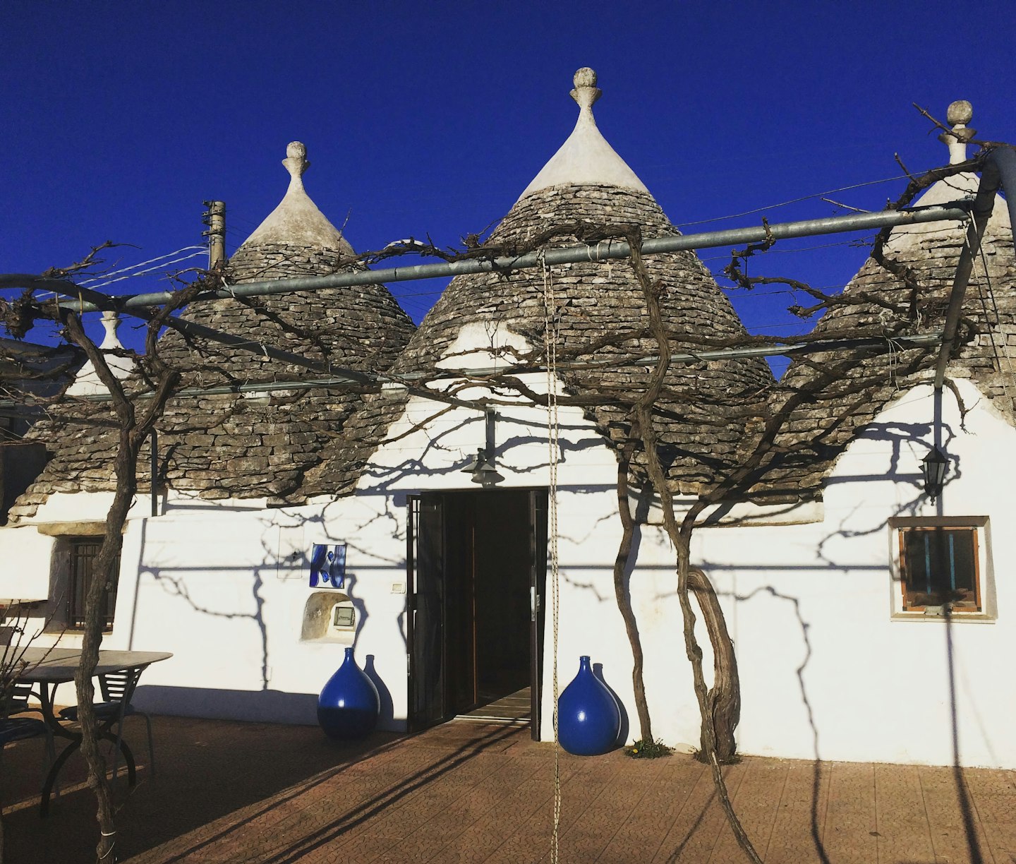 Traditional trullos in Puglia, Italy