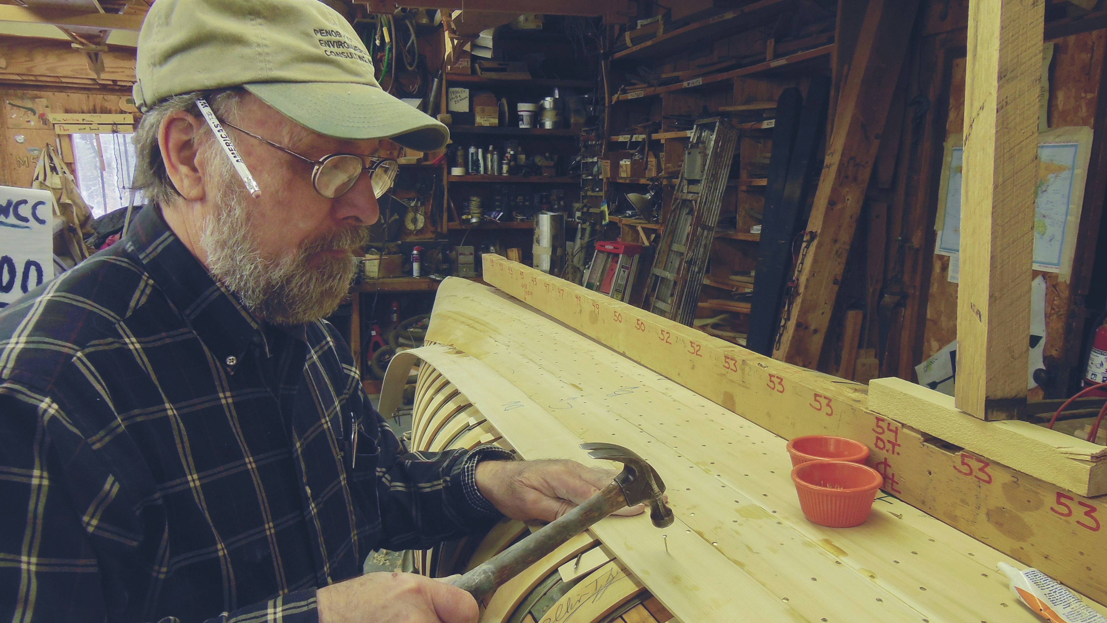Handbuilding Canoes with Rollin