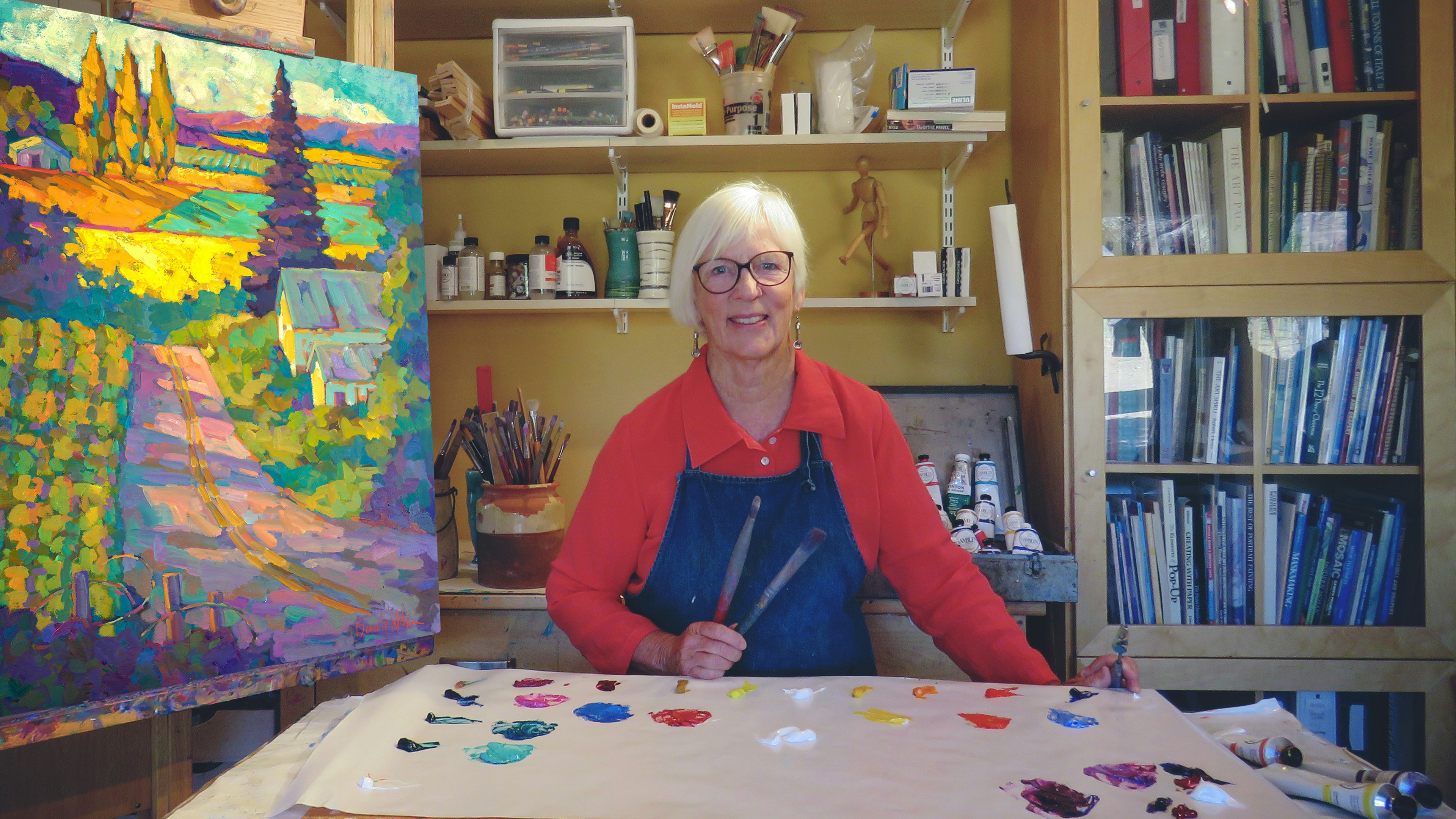 Painting The Napa Valley with Beverly