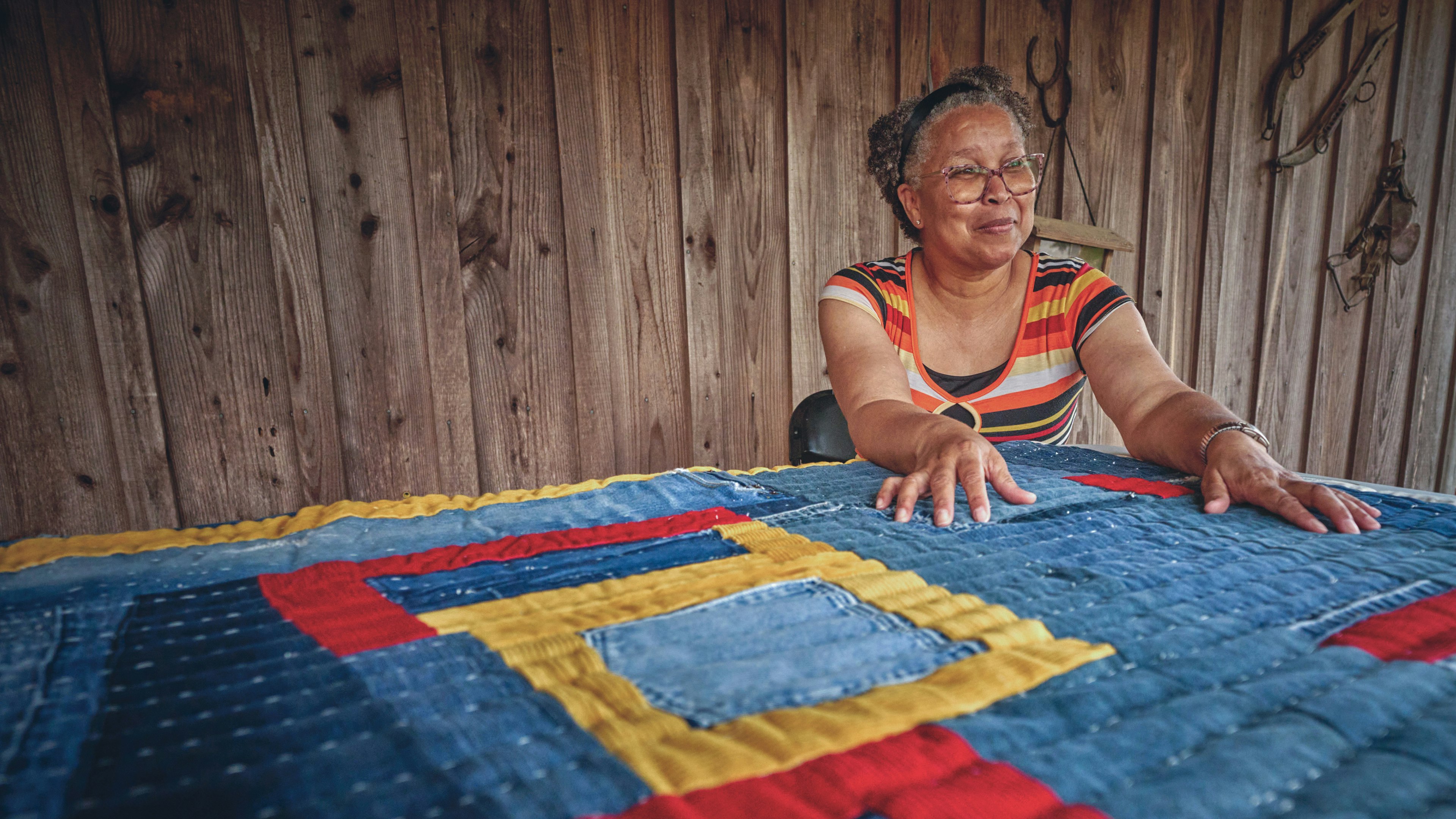 Quilts of Gee's Bend with Loretta & Marlene