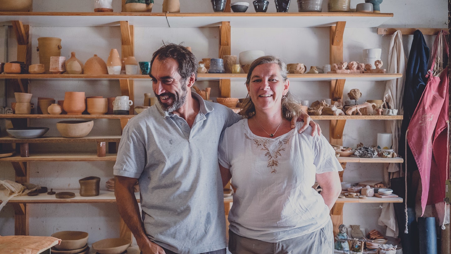 Rustic Mediterranean Style Ceramics with Cesar & Emma