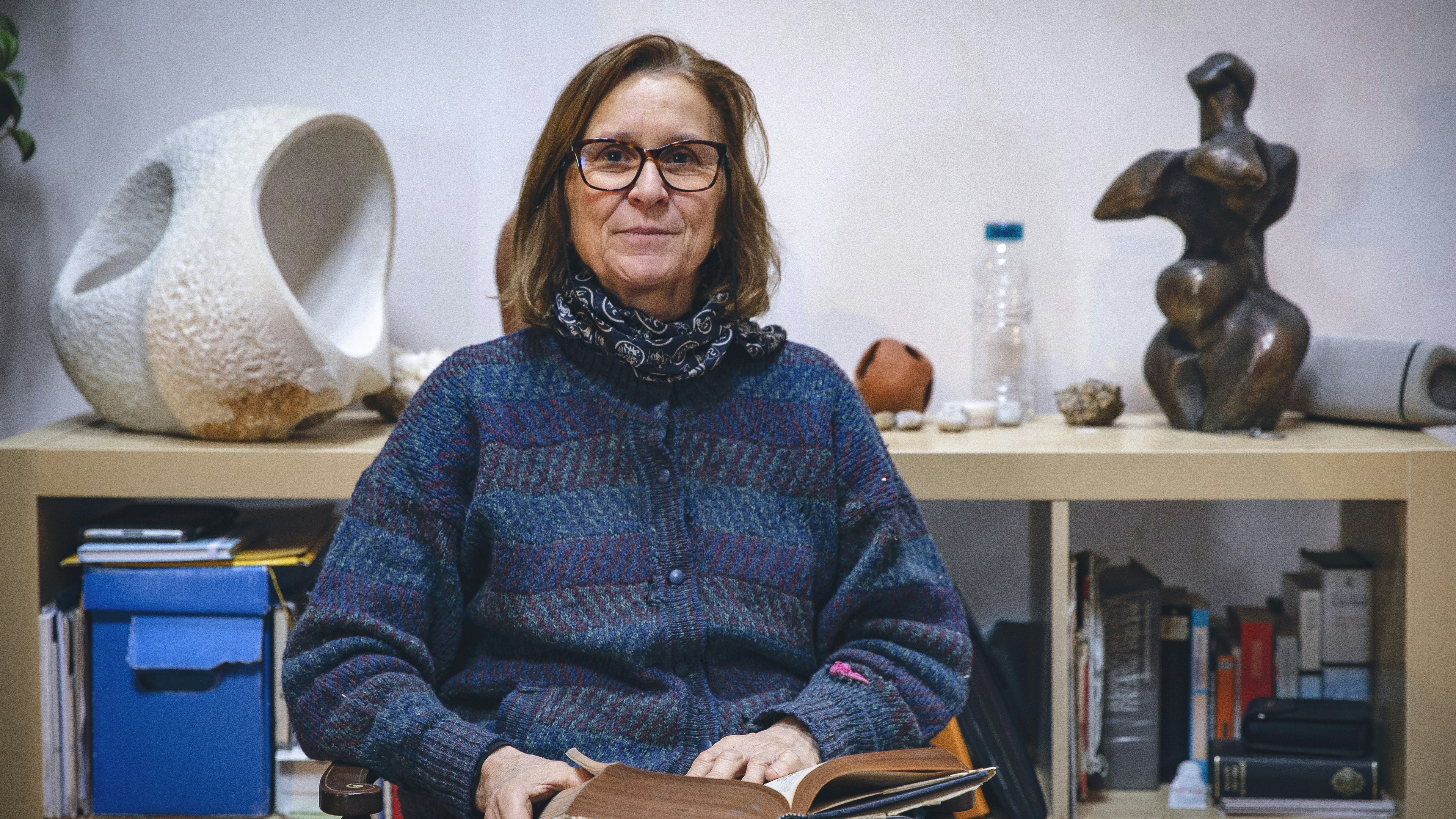 Sculpture in Stone with Gail