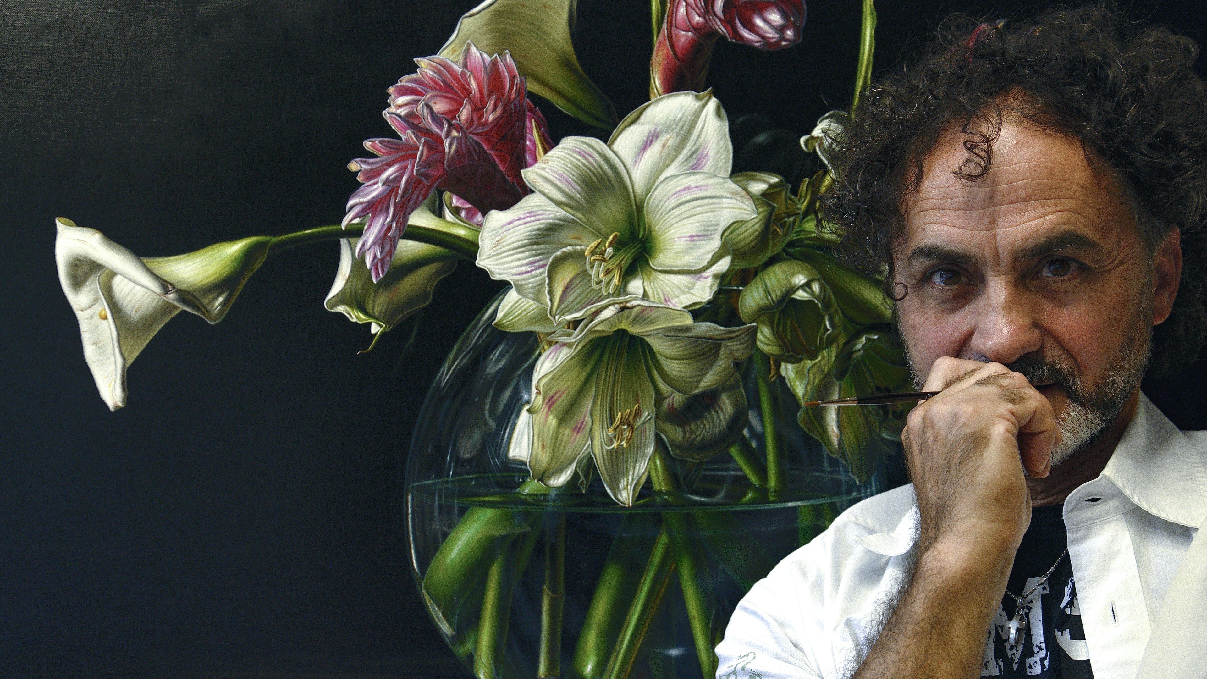 Oil Painting with Luigi