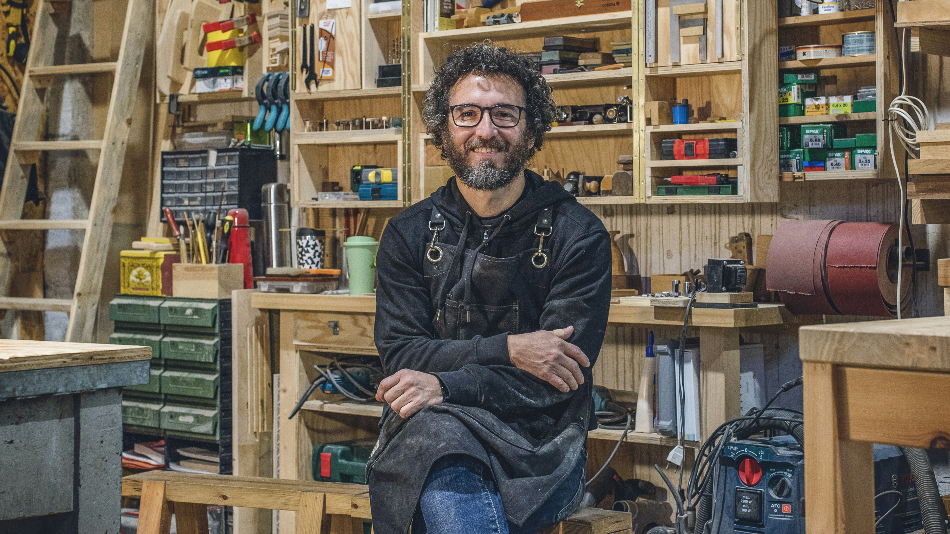 Woodworking with Juan Pablo