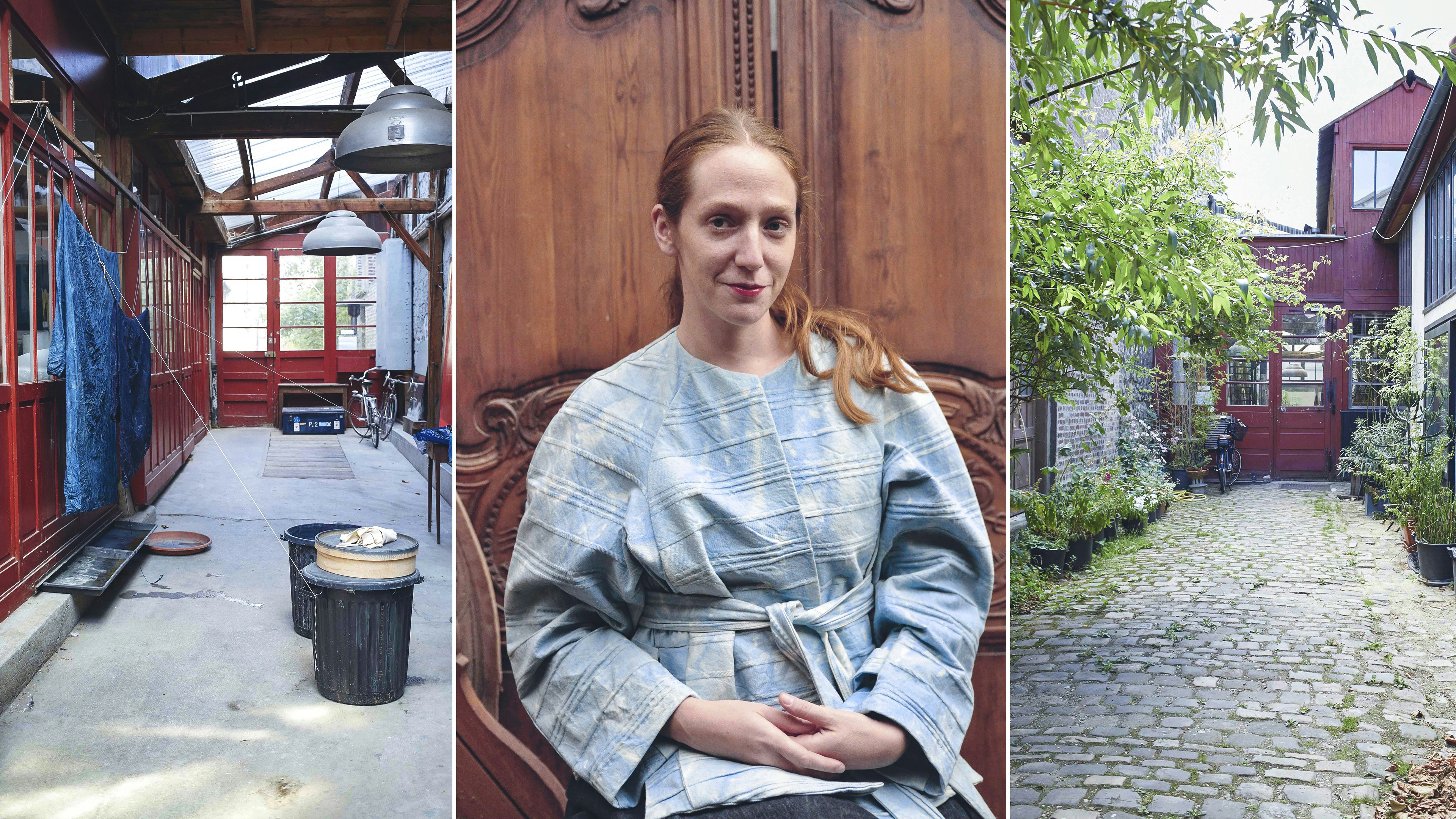 Indigo Dyeing and Garment (re-) making with Anais