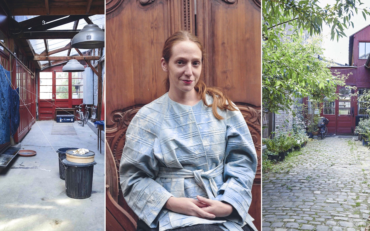 Indigo Dyeing and Garment (re-) making with Anais