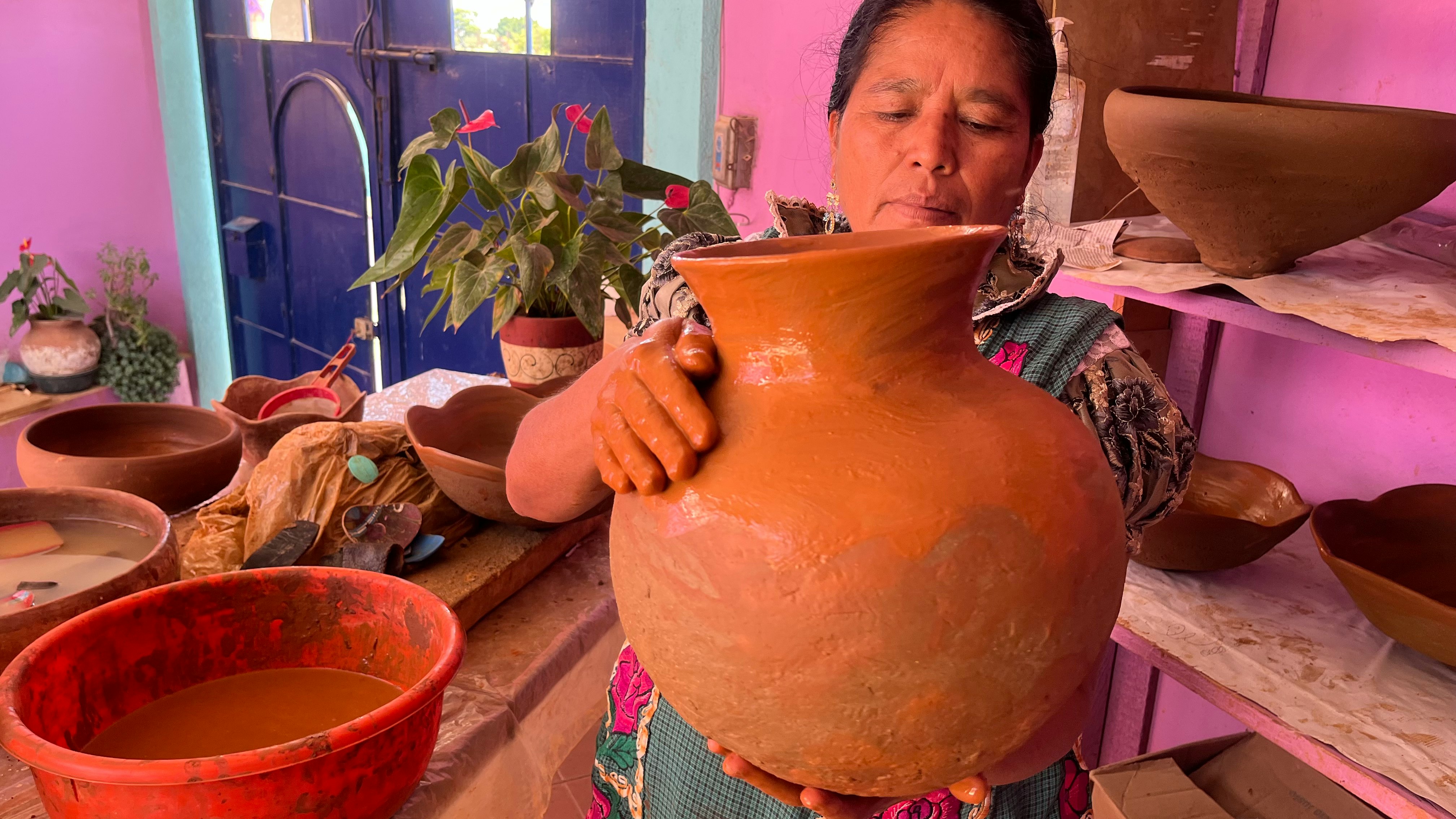 Red Clay Ceramics with Macrina