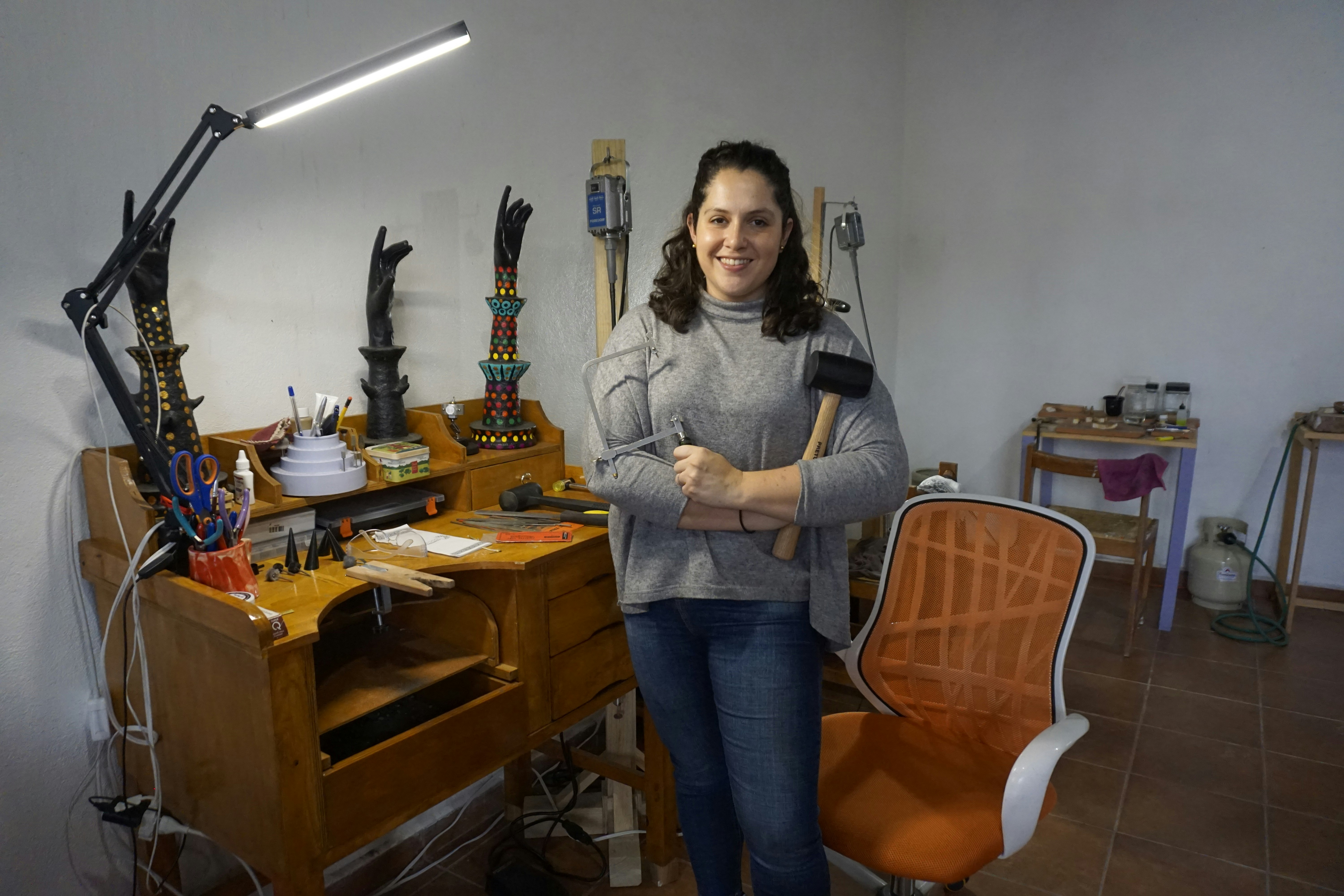 Silversmithing with Eugenia