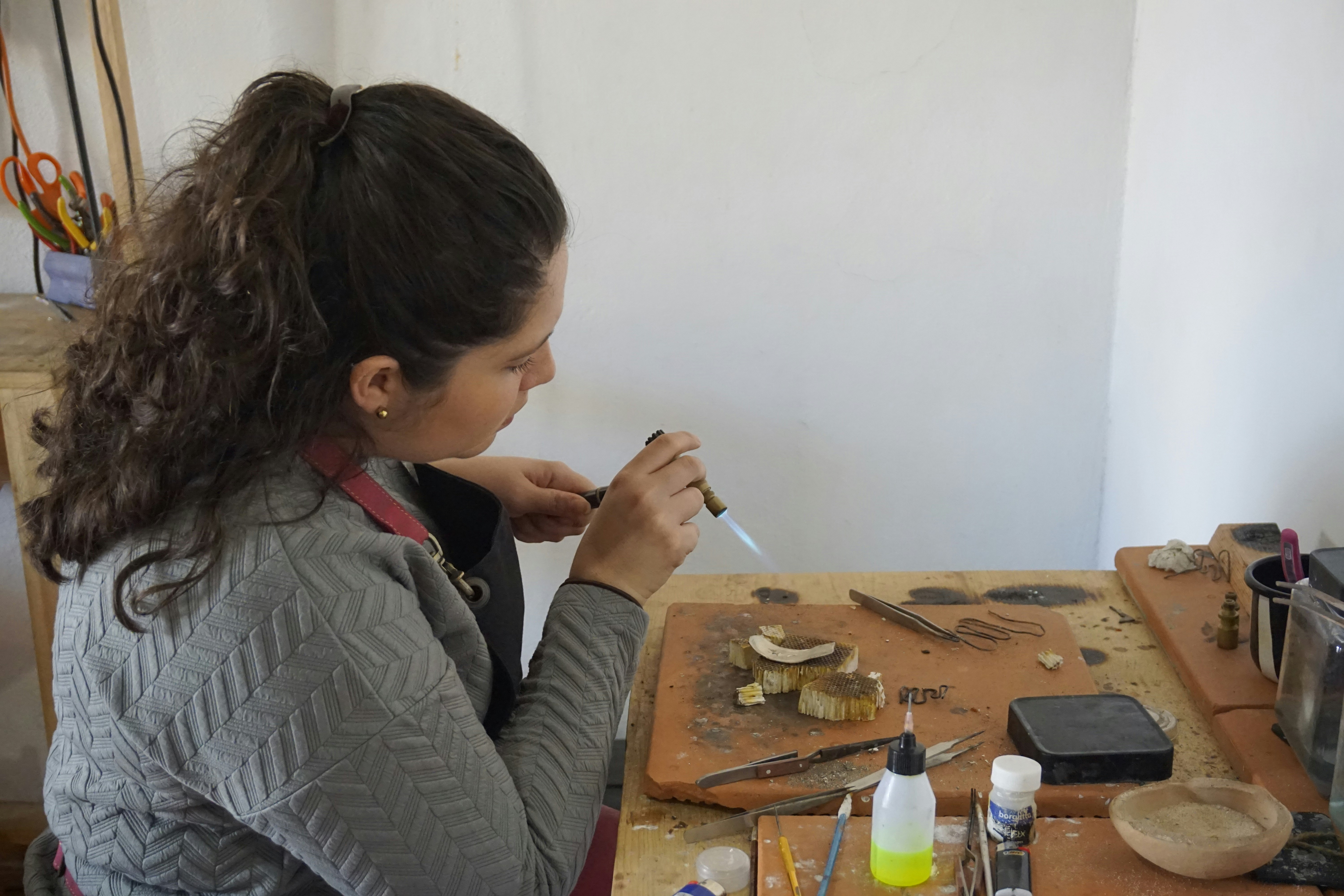 Silversmithing with Eugenia