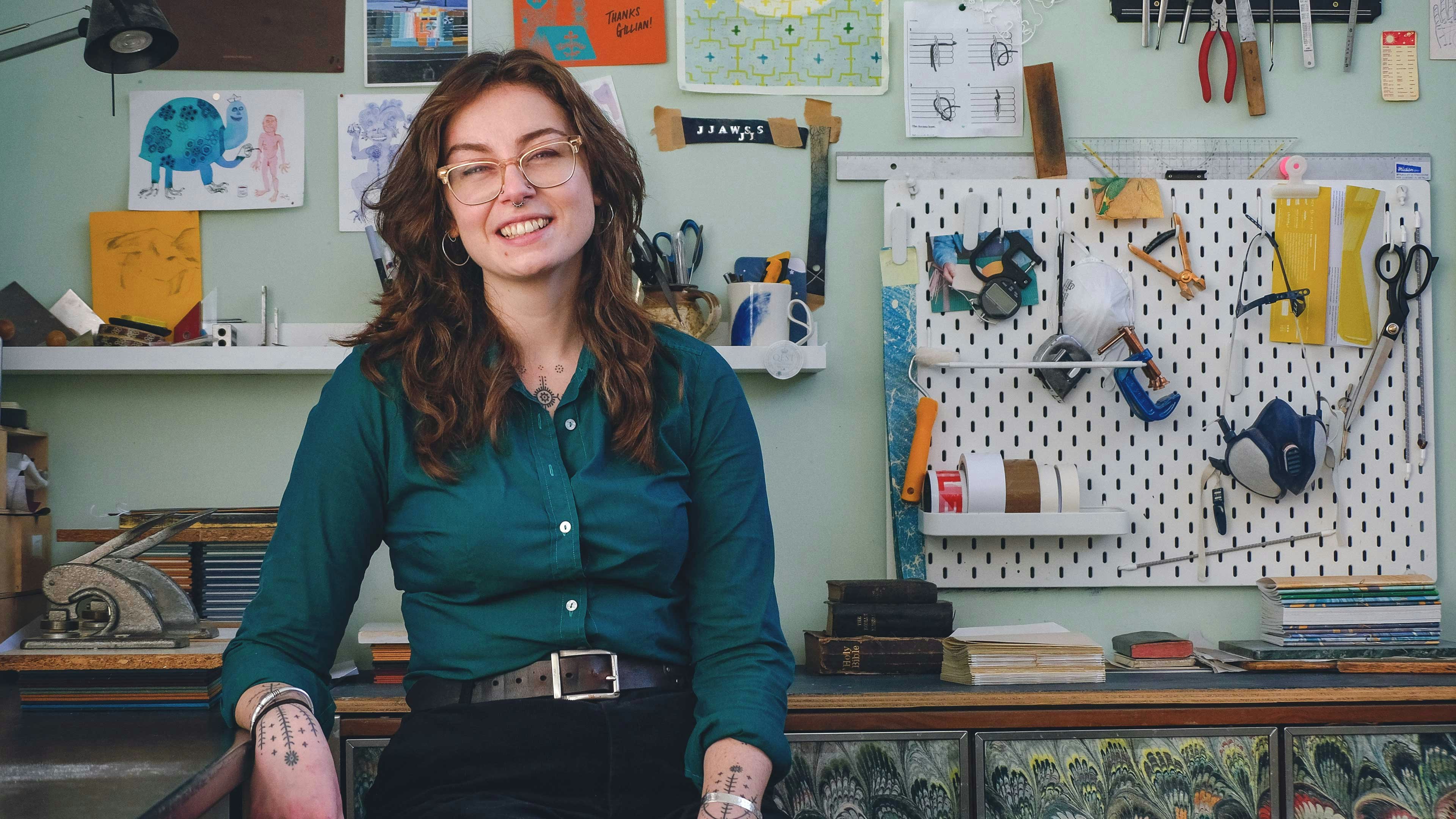 Hand Bookbinding  with Gillian