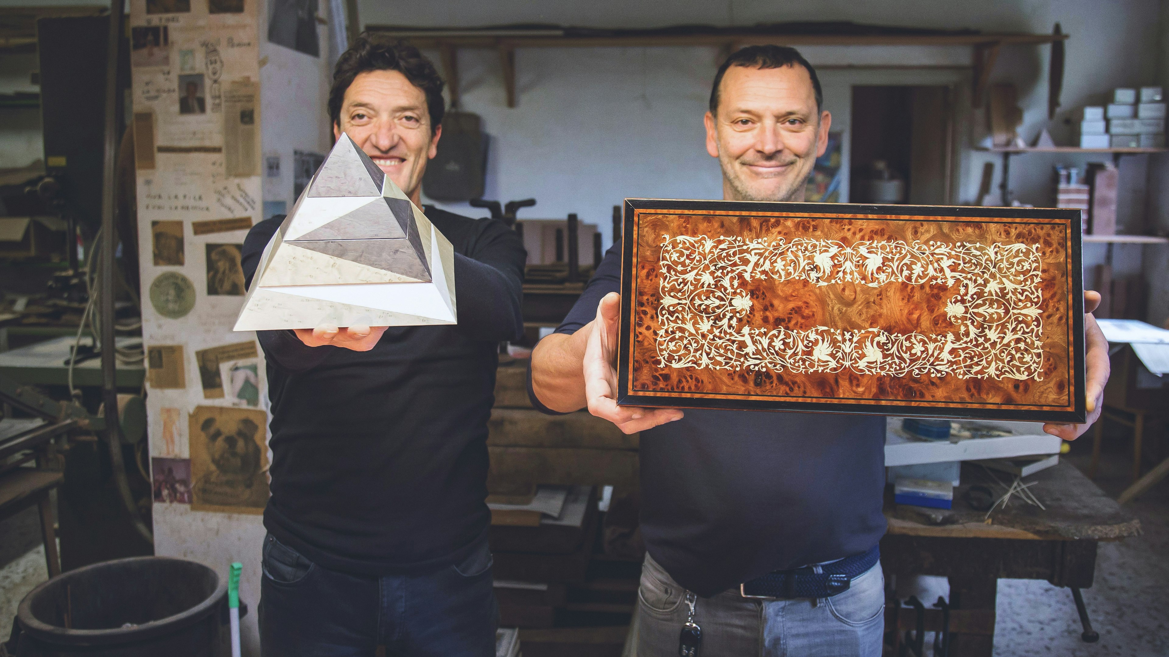 Intarsia and Marquetry with Roberto & Franco