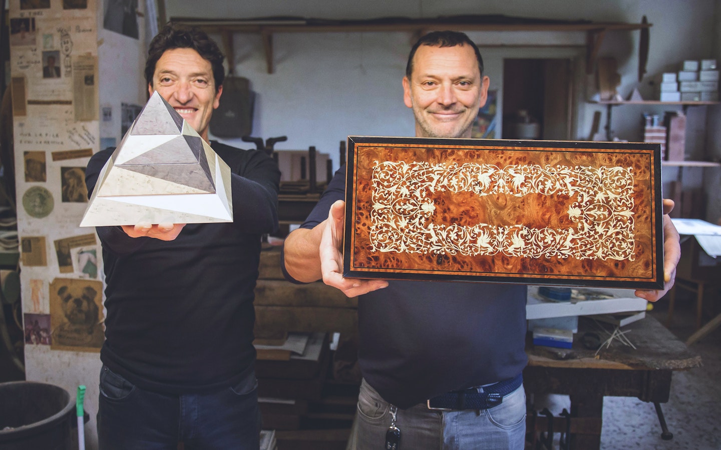 Intarsia and Marquetry with Roberto & Franco