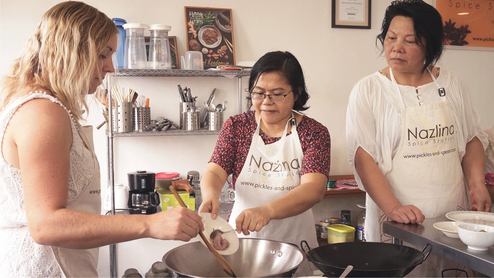 Learn about the slow food movement and experiment with fresh local ingredients.