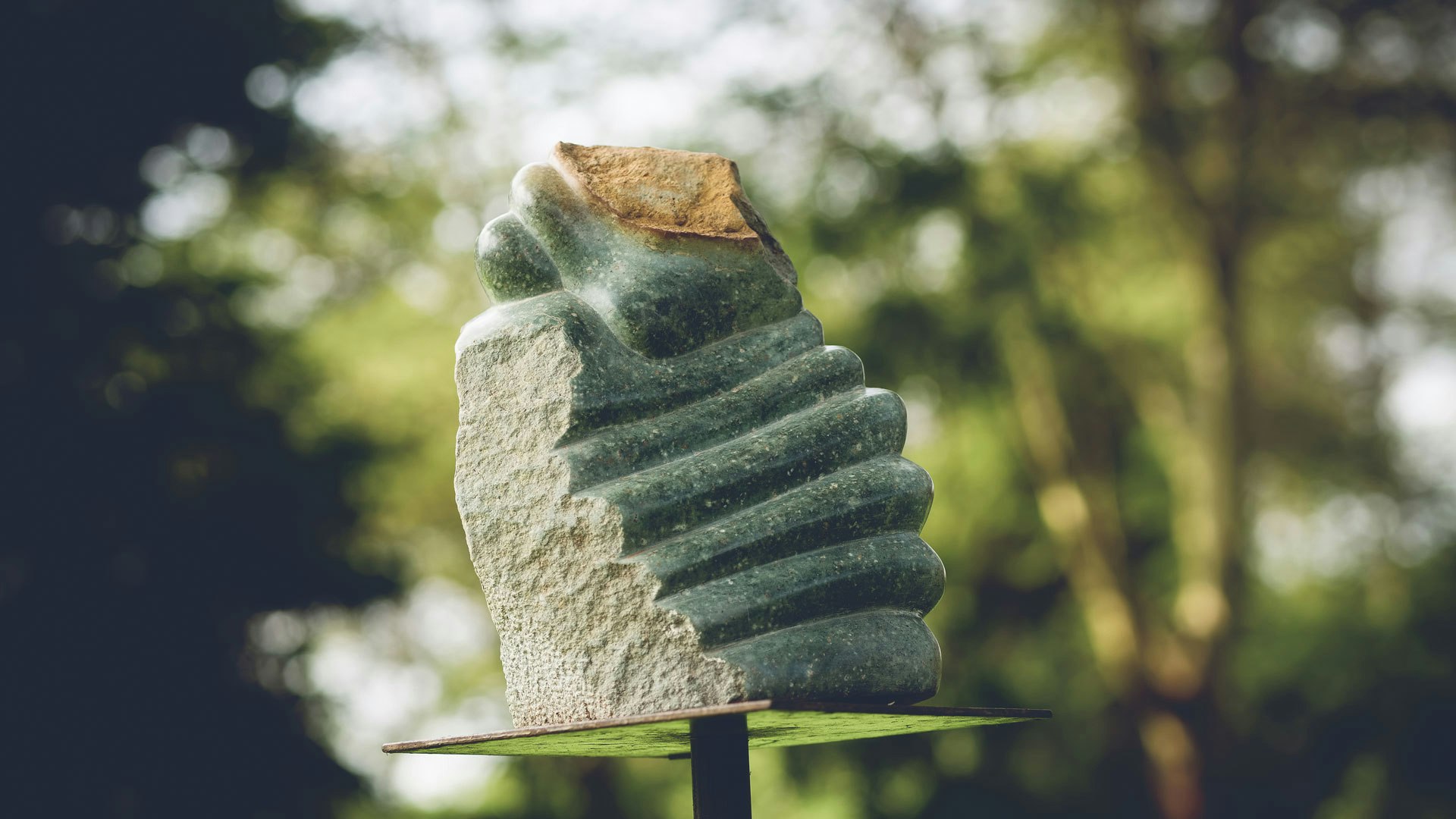 "Swing" made from opal stone