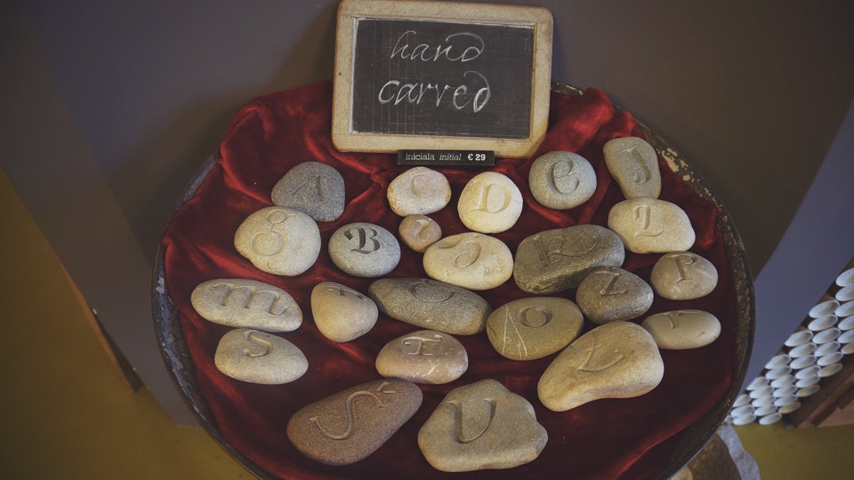 Practice decorative handwriting and learn to hand carve stones and letterpress designs.