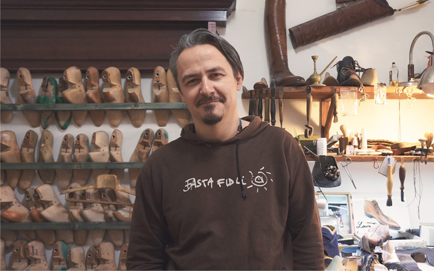 Learn bespoke shoemaking with Erik in Czech Republic.
