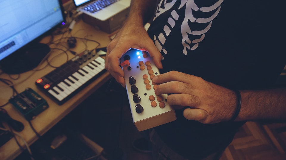 Experiment making music and tracks.