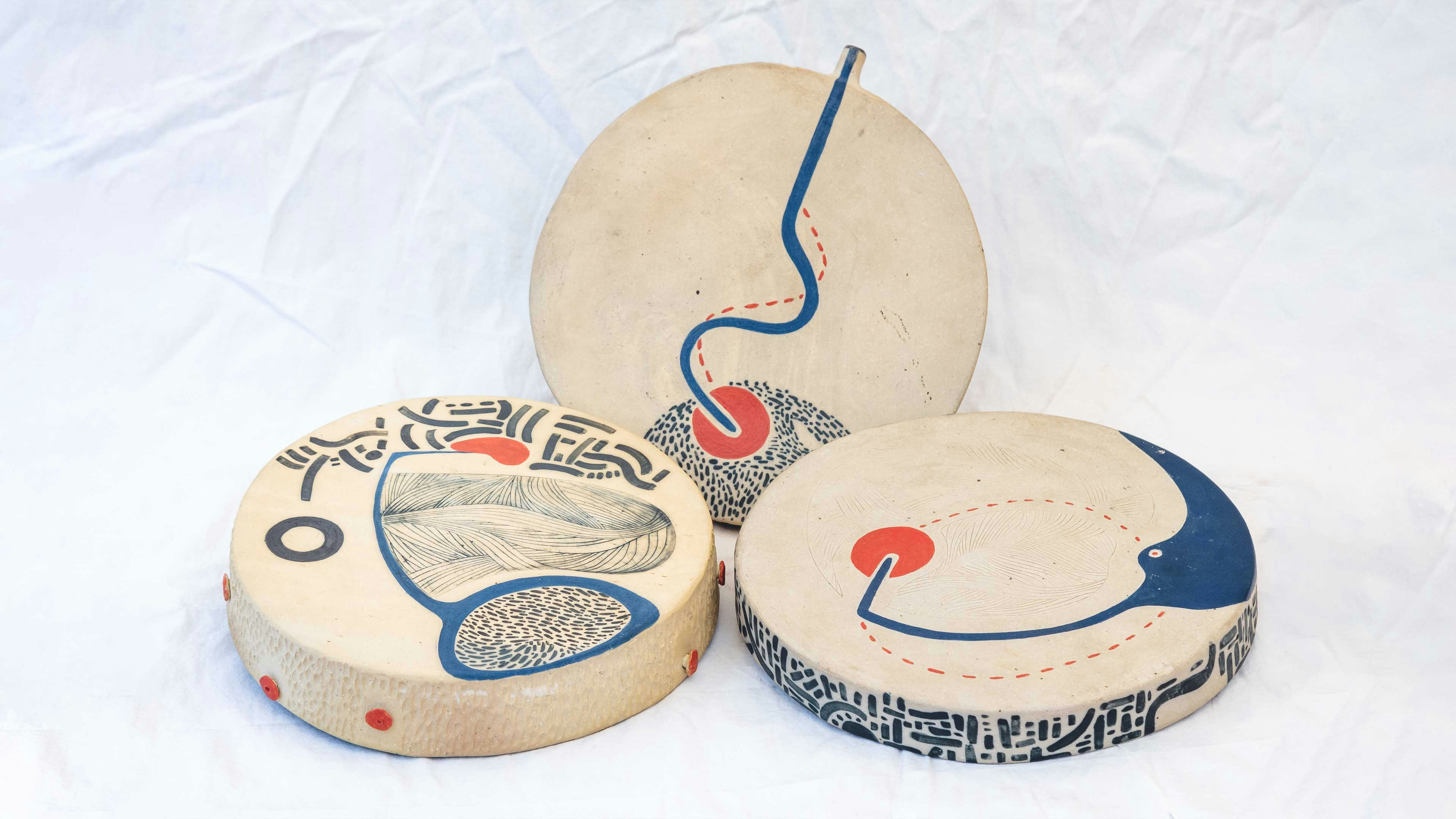 Learn Sound Sculptures in Clay with Natalia & Hernan in