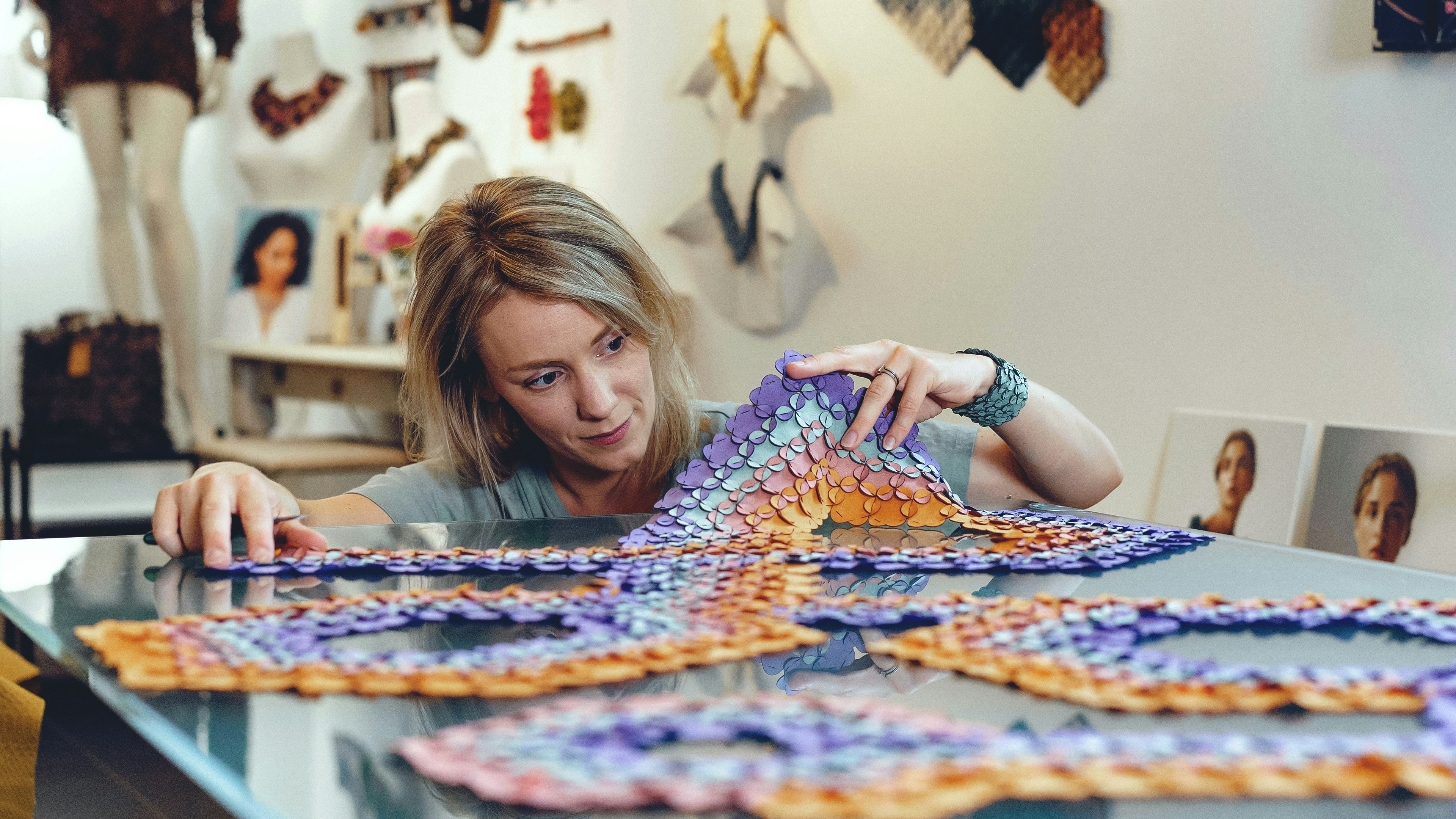 Learn Modular Textiles with Iris in Netherlands | VAWAA