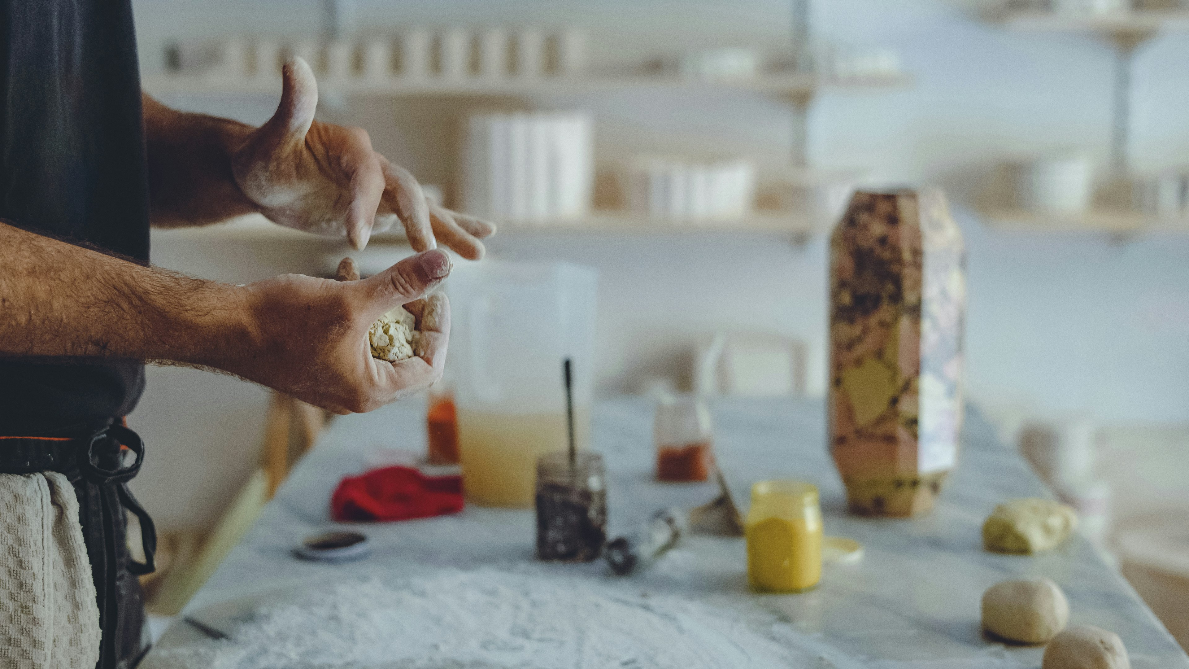 Learn Scagliola (Faux Marble Making) with Claudio in Italy | VAWAA