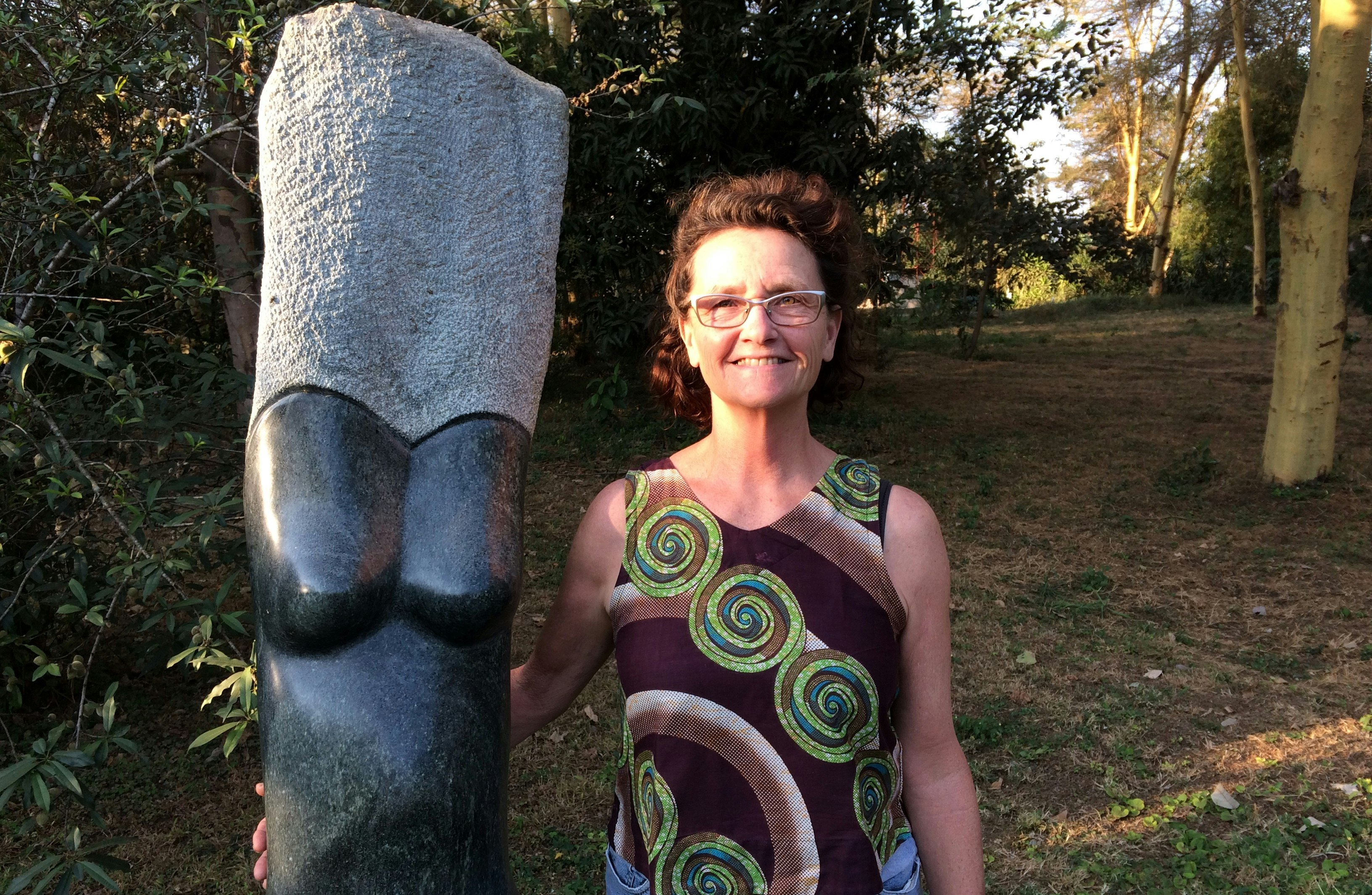 "Read the story of how Sarika made her first stone sculpture | Vacation with an Artist Stone Sculpture for Beginners Workshop   #vawaa #art #artists #sculpture #creativity #travel #tanzania #education #craft"