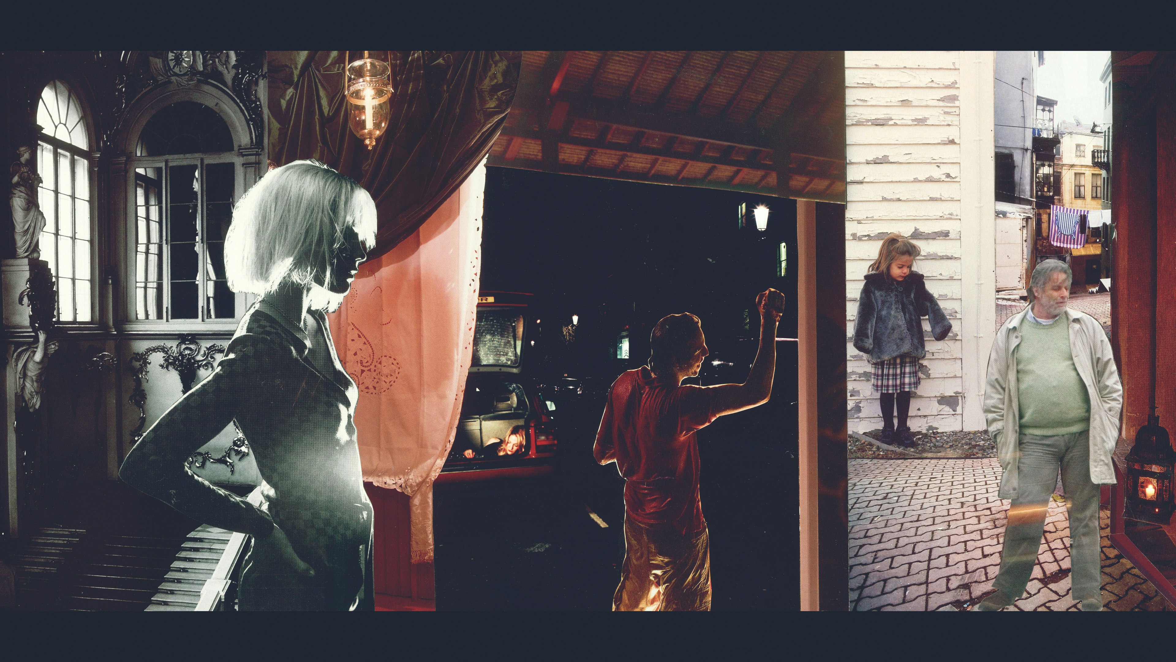 Abstract Collage by Greek Artist Annette via VAWAA - Vacation with an Artist #vawaa #creativevacation #art #artist #travel #collage #inspiration #creativity #learn #DIY #greece