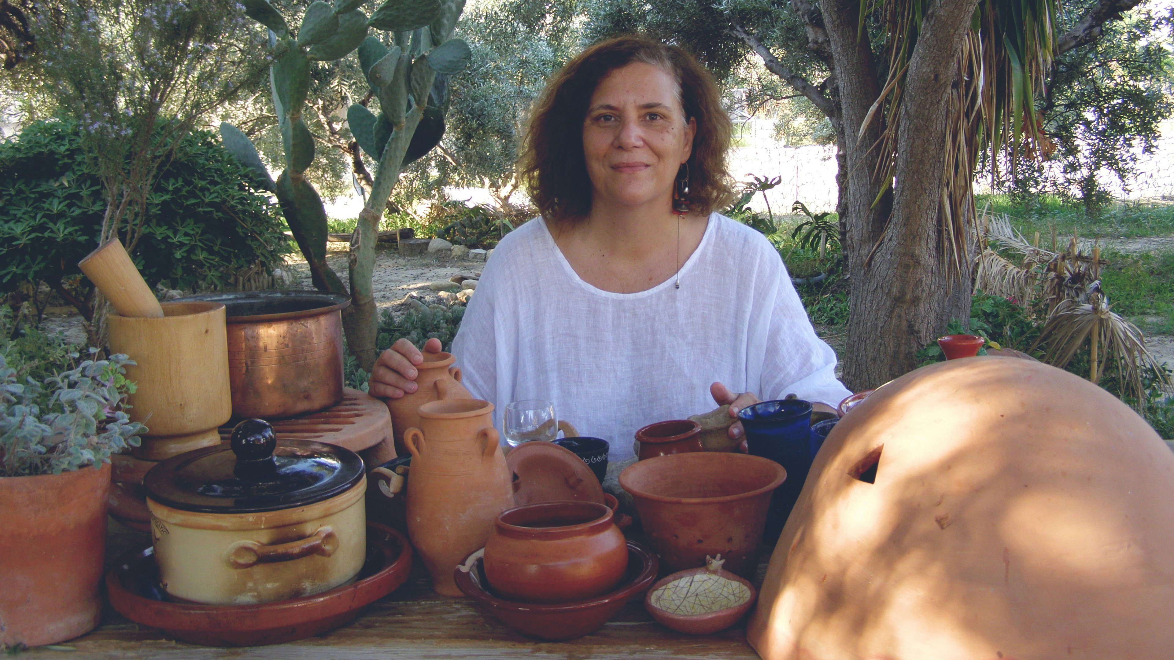 Learn historic Greek cuisine with Mariana in Greece.