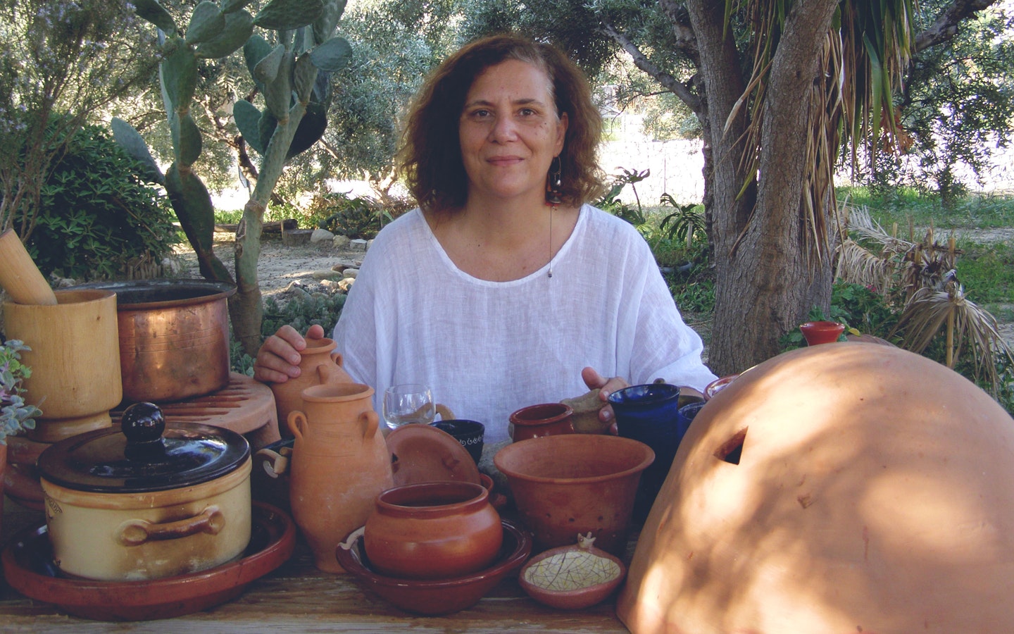 Learn historic Greek cuisine with Mariana in Greece.