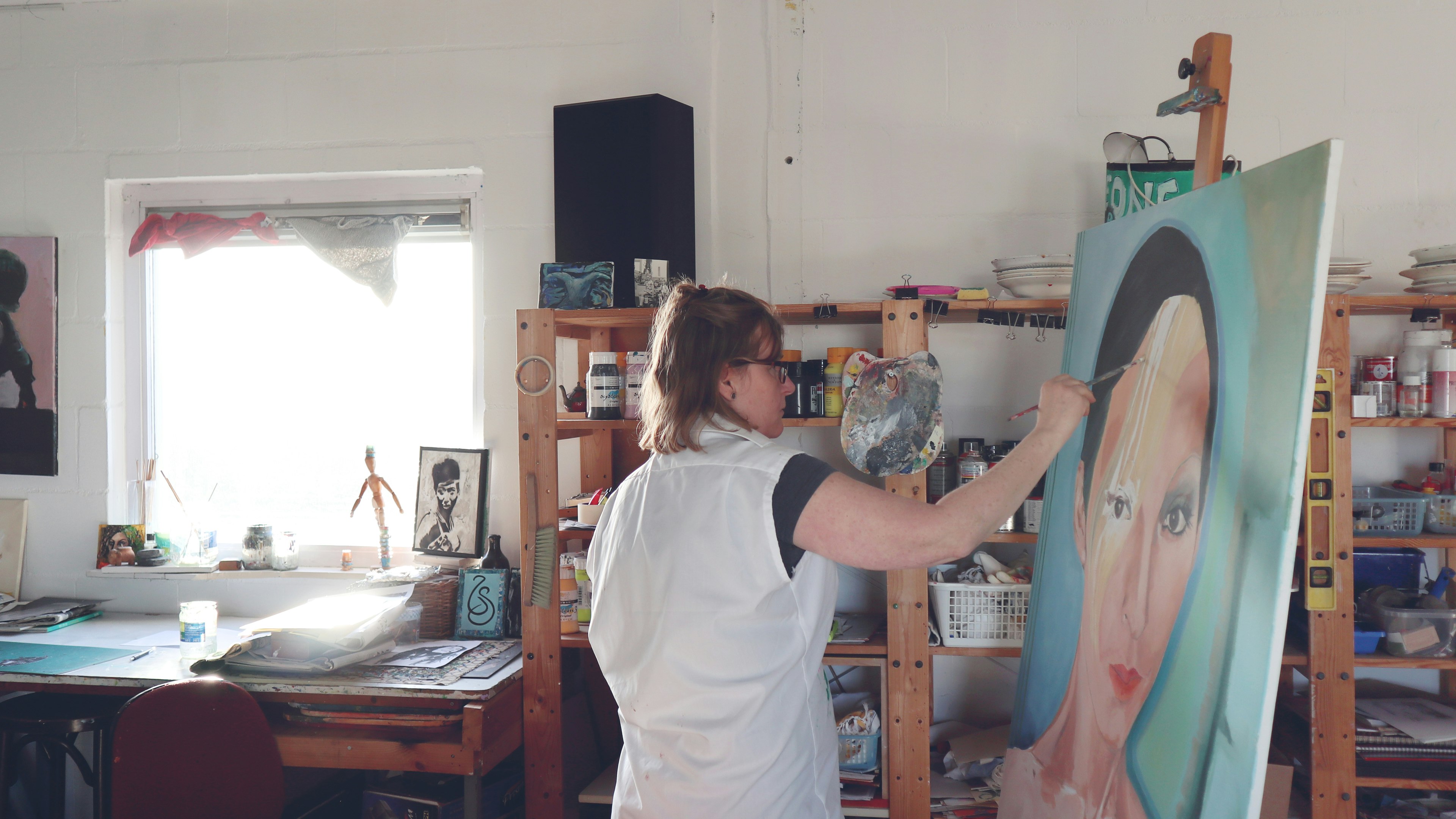 Practice and remove all barriers that are stopping you from creating.