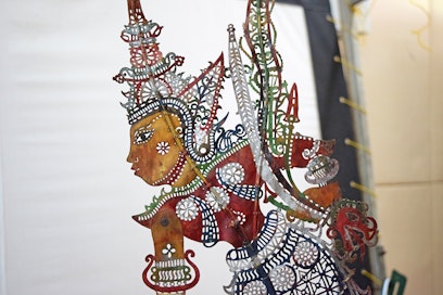 A journey into the life of wayang kulit artist, the traditional Malaysian leather shadow puppets making art.  #vawaa #art #artist #creativity #puppets #leather #puppets #makers #artisan #malaysia